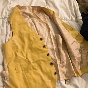 GOLDEN PROM VEST | Real Vintage 80s